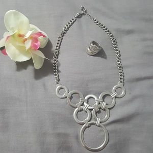 Necklace and rings